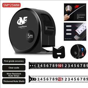 5M Black Measuring Tape